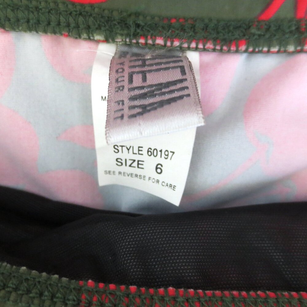 ATHENA WOMEN'S TOP/SKIRT 2PC SWIM SUIT CHERRIES Sz-6 - Picture 7 of 8